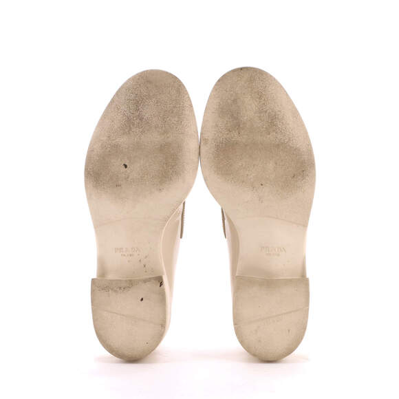 Prada Women's Triangle Logo Platform Loafers Patent - Picture 4 of 6